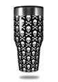 Skin Decal Wrap for Walmart Ozark Trail Tumblers 40oz Skull and Crossbones Pattern (TUMBLER NOT INCLUDED) by WraptorSkinz