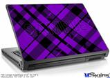 Laptop Skin (Large) - Purple Plaid