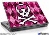Laptop Skin (Large) - Pink Bow Princess