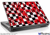 Laptop Skin (Large) - Checkerboard Splatter