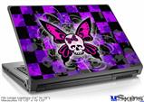 Laptop Skin (Large) - Butterfly Skull