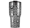 WraptorSkinz Skin Wrap compatible with 2017 and newer RTIC Tumblers 30oz Gothic Punk Pattern (TUMBLER NOT INCLUDED)