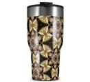 WraptorSkinz Skin Wrap compatible with 2017 and newer RTIC Tumblers 30oz Leave Pattern 1 Brown (TUMBLER NOT INCLUDED)