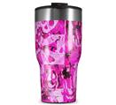 WraptorSkinz Skin Wrap compatible with 2017 and newer RTIC Tumblers 30oz Pink Plaid Graffiti (TUMBLER NOT INCLUDED)
