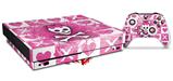 Skin Wrap for XBOX One X Console and Controller Princess Skull