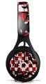 WraptorSkinz Skin Decal Wrap compatible with Beats EP Headphones Checker Graffiti Skin Only HEADPHONES NOT INCLUDED