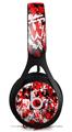 WraptorSkinz Skin Decal Wrap compatible with Beats EP Headphones Red Graffiti Skin Only HEADPHONES NOT INCLUDED
