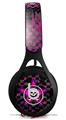 WraptorSkinz Skin Decal Wrap compatible with Beats EP Headphones Star Skull Pink Skin Only HEADPHONES NOT INCLUDED