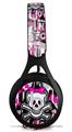 WraptorSkinz Skin Decal Wrap compatible with Beats EP Headphones Girly Punk Skull Skin Only HEADPHONES NOT INCLUDED