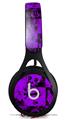 WraptorSkinz Skin Decal Wrap compatible with Beats EP Headphones Purple Scene Kid Skin Only HEADPHONES NOT INCLUDED