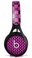 WraptorSkinz Skin Decal Wrap compatible with Beats EP Headphones Skull and Crossbones Checkerboard Skin Only HEADPHONES NOT INCLUDED