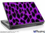 Laptop Skin (Medium) - Purple Leopard