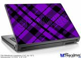 Laptop Skin (Medium) - Purple Plaid