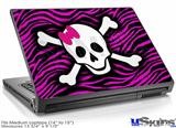 Laptop Skin (Medium) - Pink Zebra Skull