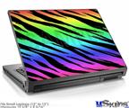 Laptop Skin (Small) - Tiger Rainbow