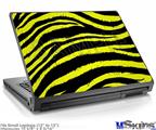 Laptop Skin (Small) - Zebra Yellow