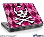 Laptop Skin (Small) - Pink Bow Princess
