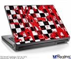 Laptop Skin (Small) - Checkerboard Splatter