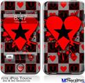 iPod Touch 2G & 3G Skin - Emo Star Heart