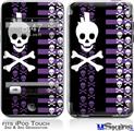 iPod Touch 2G & 3G Skin - Skulls and Stripes 6
