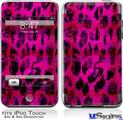 iPod Touch 2G & 3G Skin - Pink Distressed Leopard