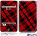 iPod Touch 2G & 3G Skin - Red Plaid