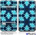 iPod Touch 2G & 3G Skin - Abstract Floral Blue