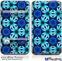 iPod Touch 2G & 3G Skin - Daisies Blue