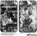 iPod Touch 2G & 3G Skin - Graffiti Grunge Skull