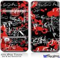iPod Touch 2G & 3G Skin - Emo Graffiti