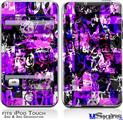 iPod Touch 2G & 3G Skin - Purple Graffiti