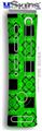 XBOX 360 Faceplate Skin - Criss Cross Green