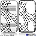 iPhone 3GS Skin - Ripped Fishnets