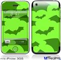 iPhone 3GS Skin - Deathrock Bats Green