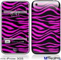 iPhone 3GS Skin - Pink Zebra