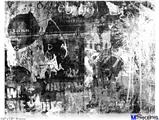 Poster 24"x18" - Graffiti Grunge Skull