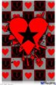 Poster 24"x36" - Emo Star Heart