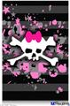 Poster 24"x36" - Pink Bow Skull