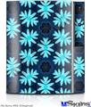 Sony PS3 Skin - Abstract Floral Blue