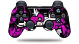 Sony PS3 Controller Decal Style Skin - Punk Skull Princess (CONTROLLER NOT INCLUDED)