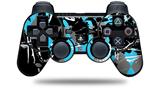 Sony PS3 Controller Decal Style Skin - SceneKid Blue (CONTROLLER NOT INCLUDED)
