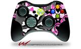 XBOX 360 Wireless Controller Decal Style Skin - Pink Bow Skull (CONTROLLER NOT INCLUDED)