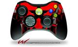 XBOX 360 Wireless Controller Decal Style Skin - Emo Star Heart (CONTROLLER NOT INCLUDED)