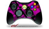 XBOX 360 Wireless Controller Decal Style Skin - Pink Plaid (CONTROLLER NOT INCLUDED)