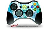 XBOX 360 Wireless Controller Decal Style Skin - Electro Graffiti Blue (CONTROLLER NOT INCLUDED)