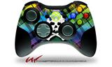 XBOX 360 Wireless Controller Decal Style Skin - Rainbow Plaid Skull (CONTROLLER NOT INCLUDED)