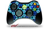 XBOX 360 Wireless Controller Decal Style Skin - Daisies Blue (CONTROLLER NOT INCLUDED)