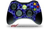 XBOX 360 Wireless Controller Decal Style Skin - Daisy Blue (CONTROLLER NOT INCLUDED)