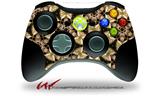 XBOX 360 Wireless Controller Decal Style Skin - Leave Pattern 1 Brown (CONTROLLER NOT INCLUDED)