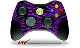 XBOX 360 Wireless Controller Decal Style Skin - Purple Zebra (CONTROLLER NOT INCLUDED)